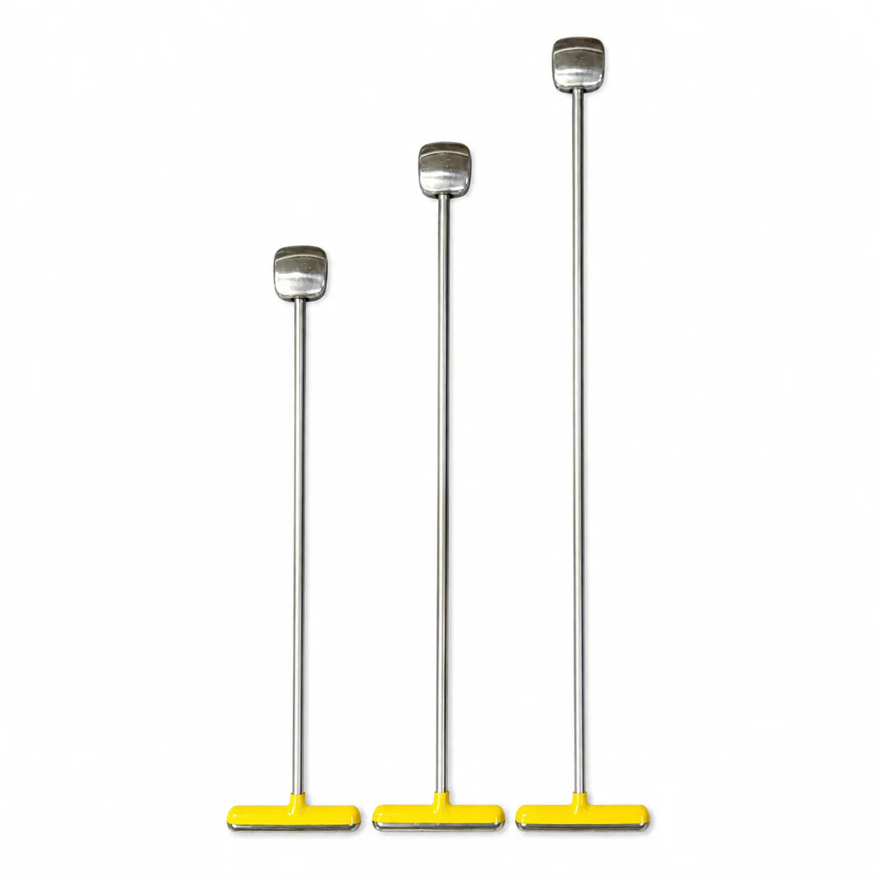 Lucca Edition 3-Piece Straight Tapered Square Head PDR Rod Set with T-Handles (10mm)
