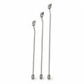 Padova Edition 3-teiliges doppelt gebogenes PDR-Ausbeulhebel-Set mit konischem Quadratkopf (10mm)
