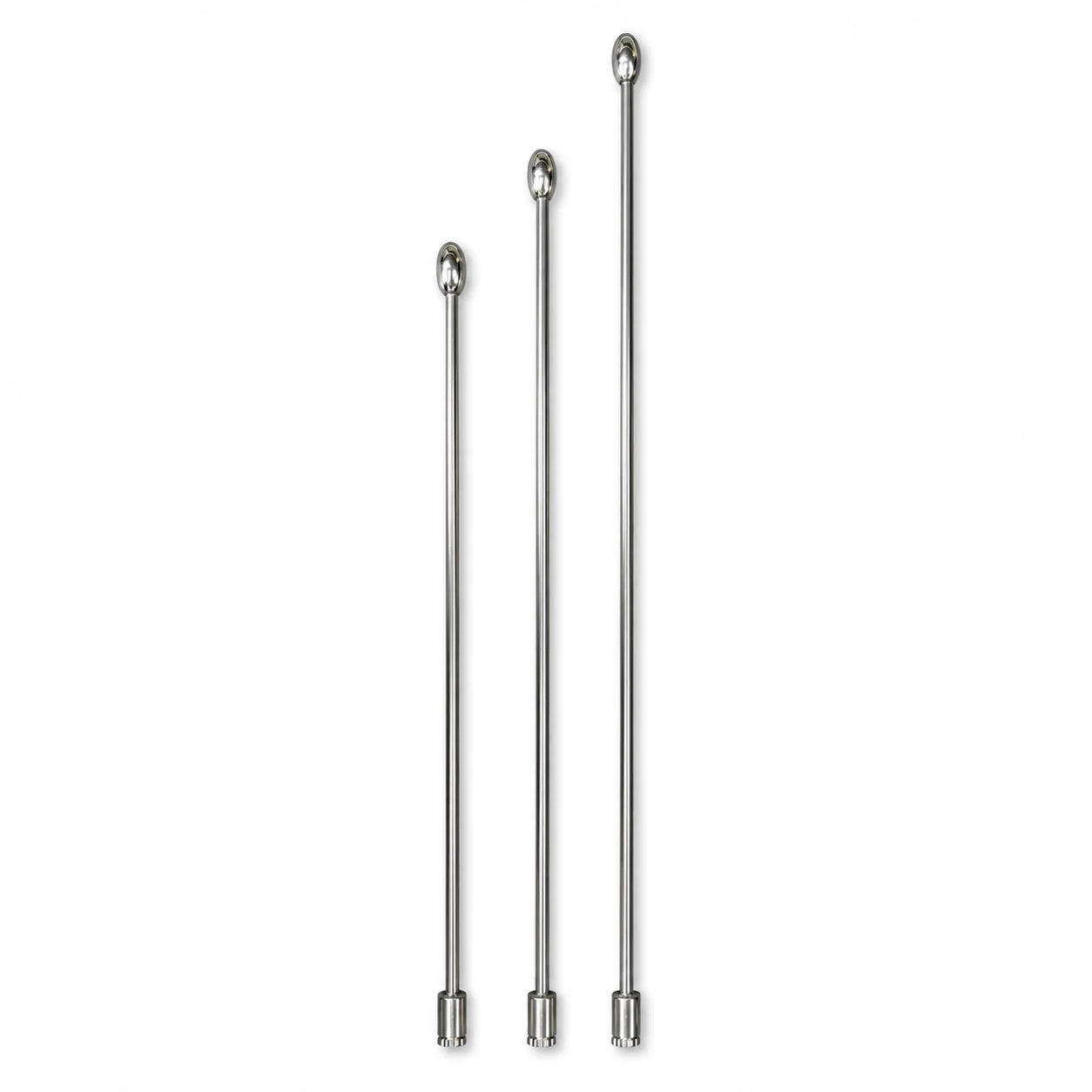 Torino Edition 3-Piece Straight Oval Spoon Head PDR Rod Set (10mm)