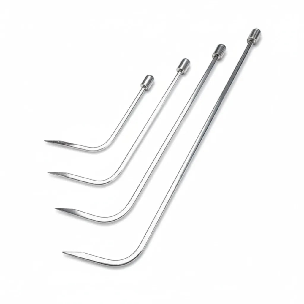 Amsterdam Edition 4-Piece 360° Rotating PDR Rod Set (Pointed Tip)