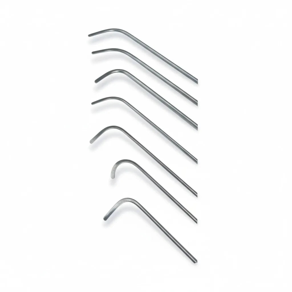 360 degree rotatable handles on Norelia series PDR rods