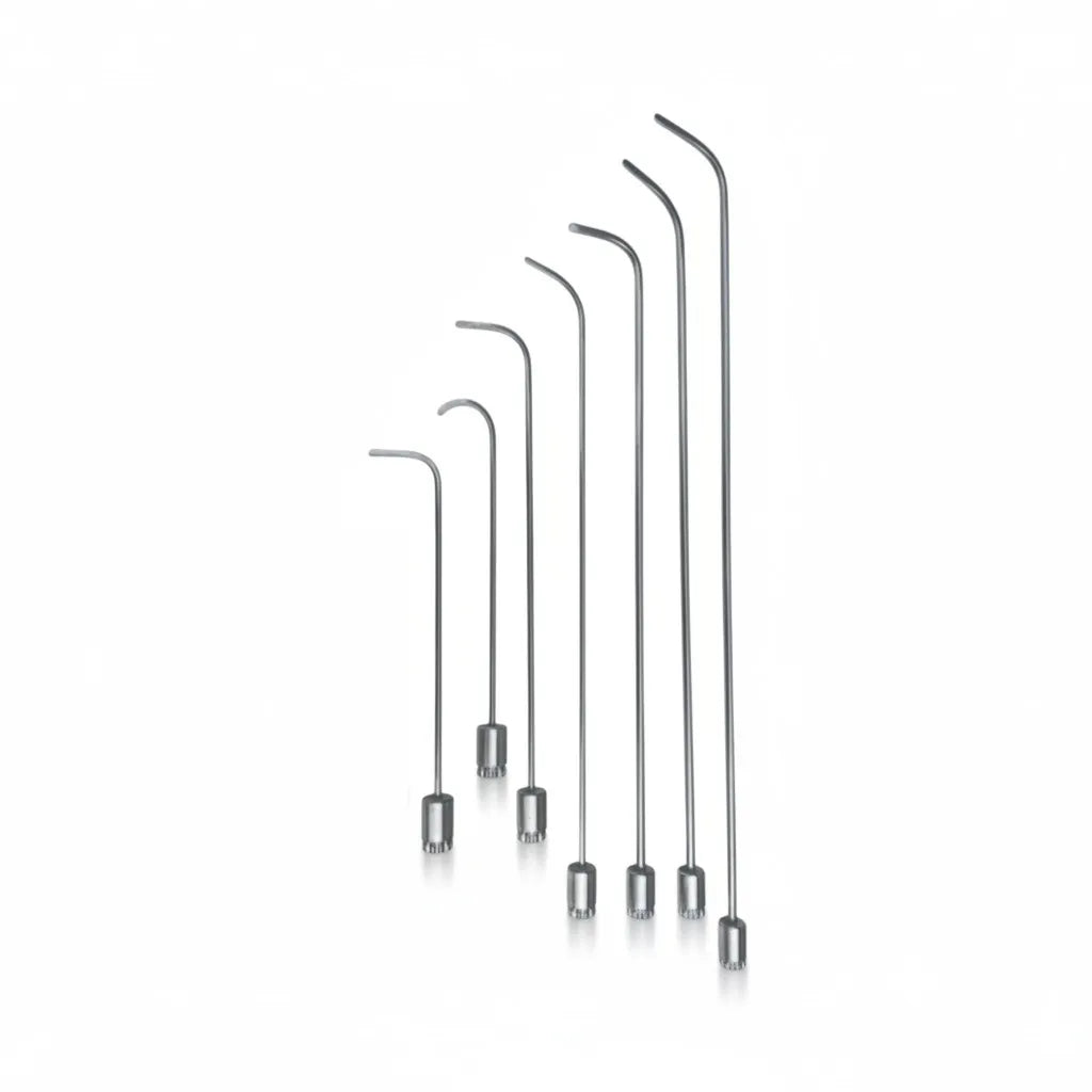 Detailed view of the precision tips in the Norelia PDR set