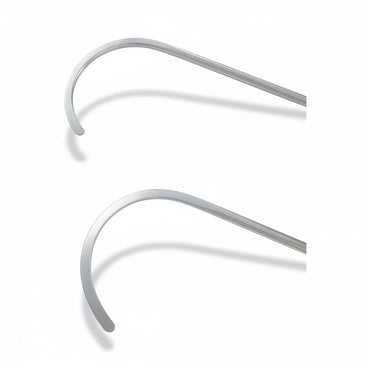 Specialized hook curves for bypassing internal panel braces
