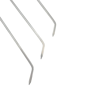 PDR INOX Ancona set showing slim profile for precision work