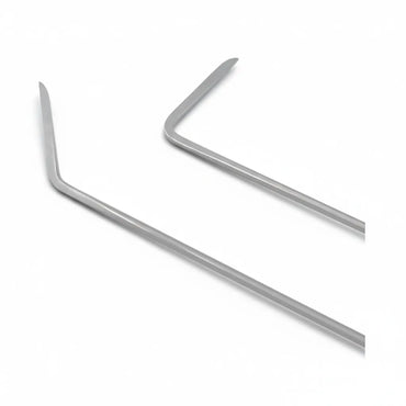 Close-up of the unique special bend geometry on Brno rods