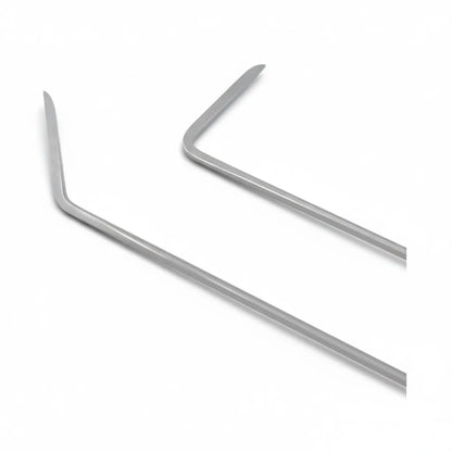Close-up of the unique special bend geometry on Brno rods