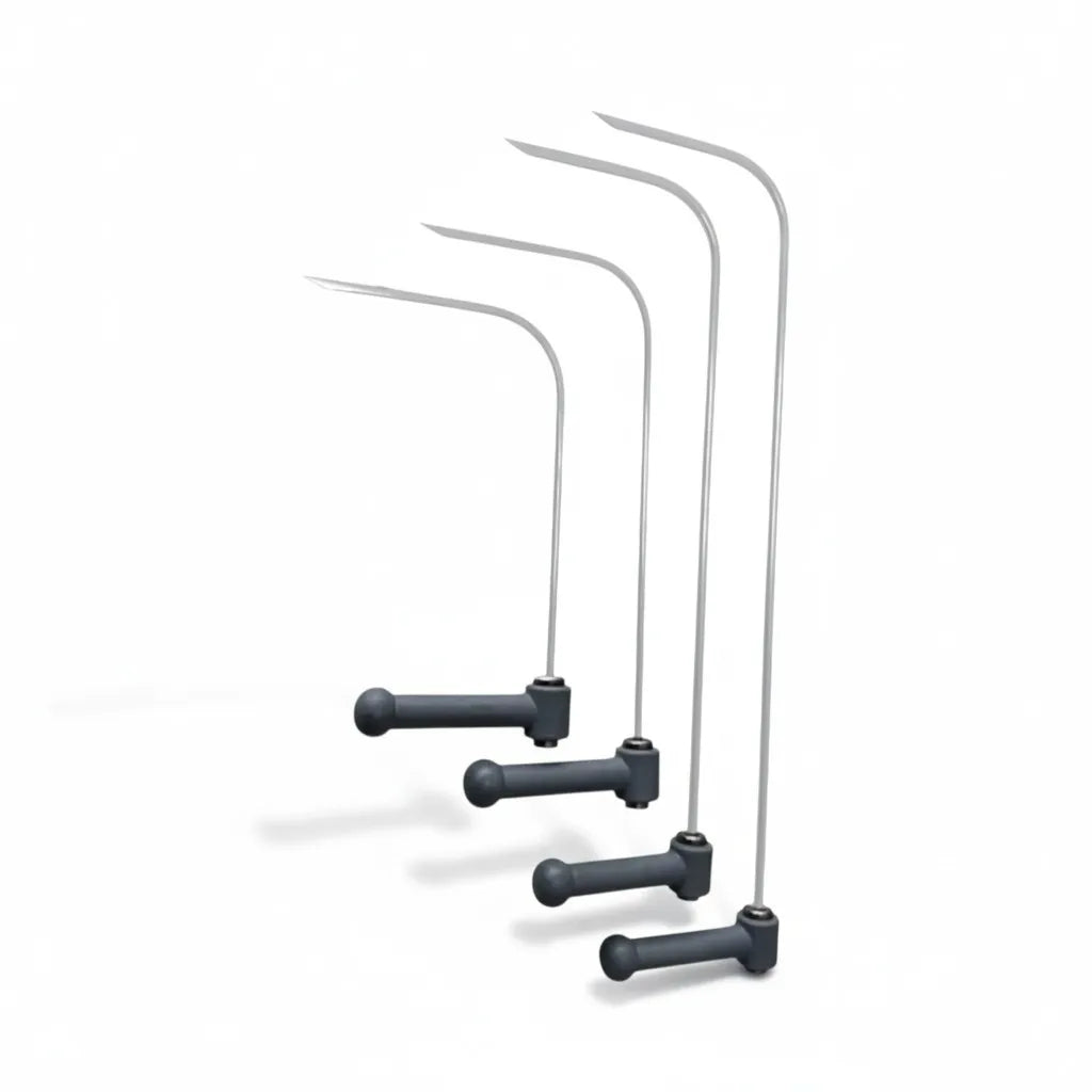 Ronda Edition 4-piece ratchet handle PDR rod set by PDR INOX
