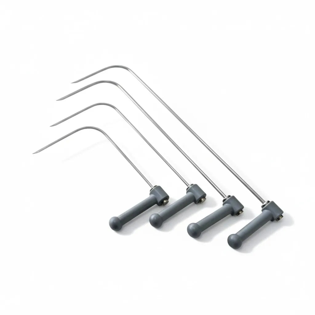 PDR INOX Ronda Edition set showing various bend angles