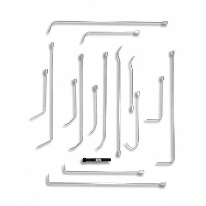 Bursa Edition 16-piece custom 360 rotating PDR rod set by PDR INOX