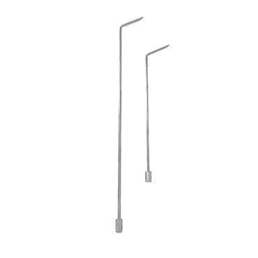 Close-up of the 360-degree rotating PDR rod handles