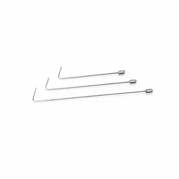 8mm Half-U curve rods with round tips for bypassing braces