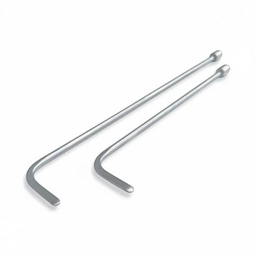 Erbora Edition 2-teiliges, 360° drehbares Ausbeulhebel-Set von PDR INOX