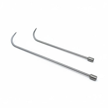 Close-up of the reverse sharp tips on Ilgaz Edition PDR rods