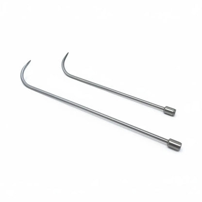 Close-up of the reverse sharp tips on Ilgaz Edition PDR rods