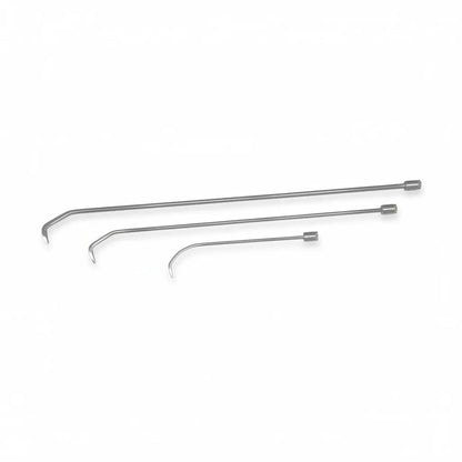 Dual-curve rods for maximum access behind vehicle bracing
