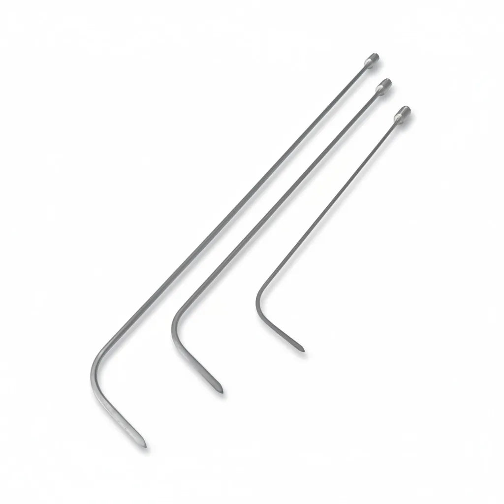Lisbon Edition 3-piece 360 rotating PDR rod set by PDR INOX