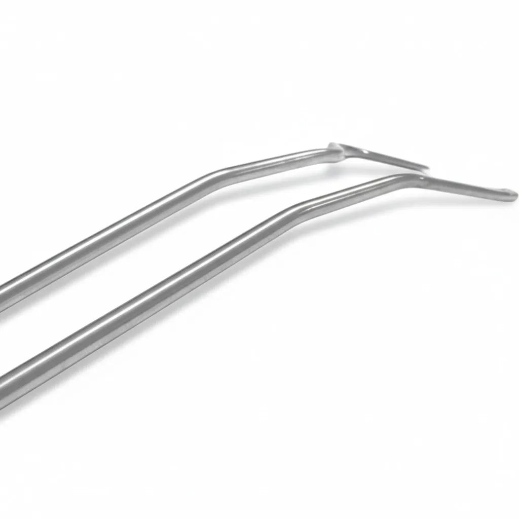 Left and Right C-bend geometry for versatile repair access