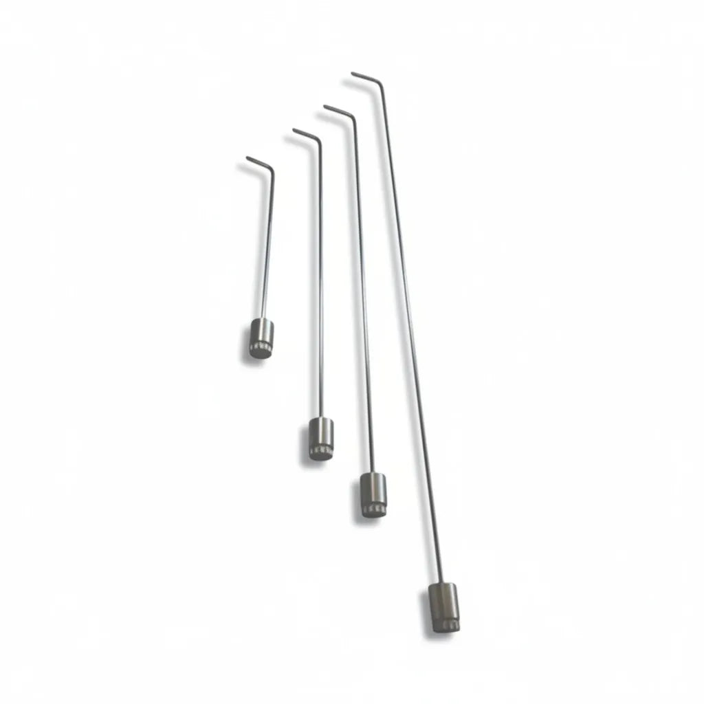 Ultra-slim 5mm rods for access in the tightest panel gaps