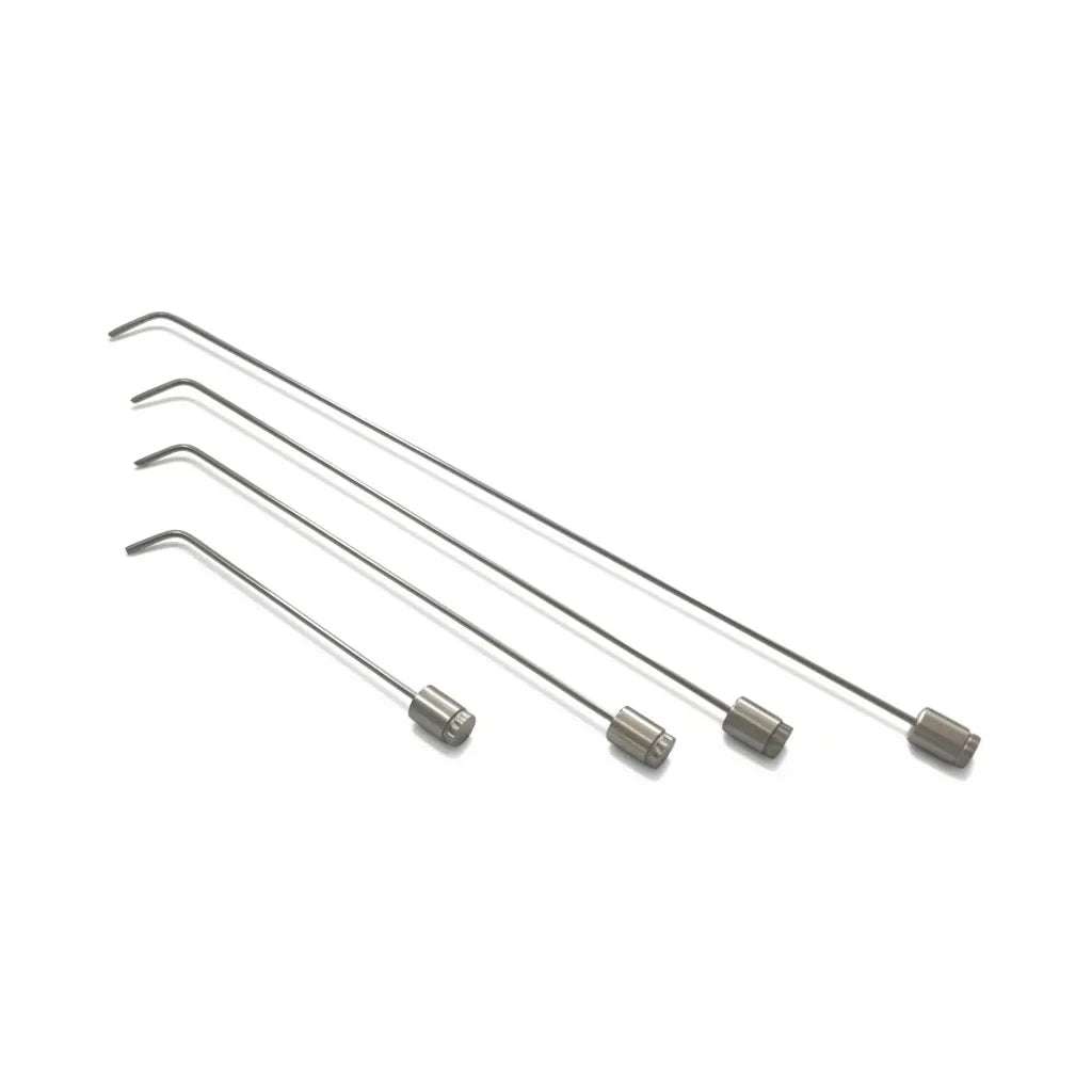 Ergonomic 360 degree rotatable handles on the London rods