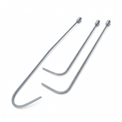 Close-up of the professional PDR rod tips and handles
