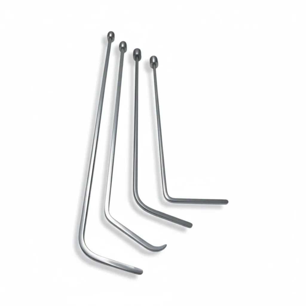 Madrid Edition 4-piece 360 rotating single-curve PDR set by PDR INOX