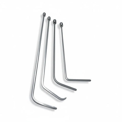 Madrid Edition 4-piece 360 rotating single-curve PDR set by PDR INOX