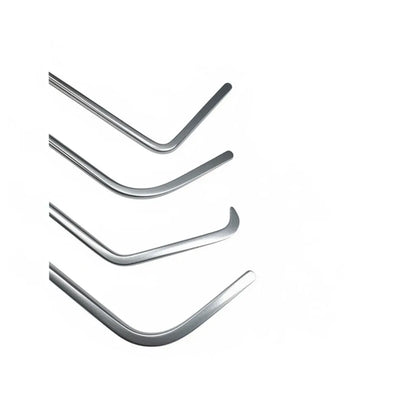 PDR INOX single-curve rod reaching deep structural panels