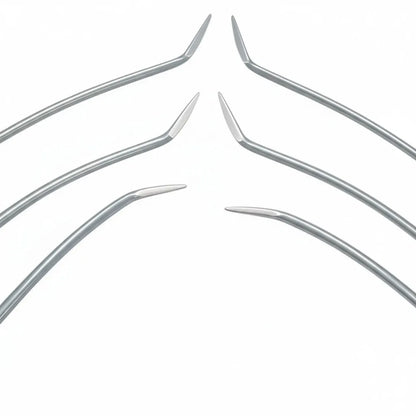 Sharp tips on the Munich Edition rods for precision dent repair