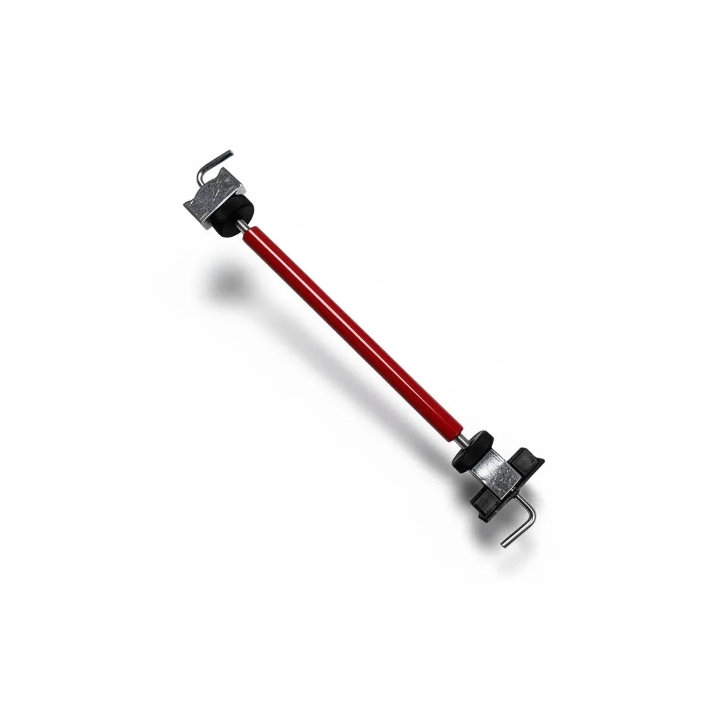42 cm compact aluminum door stabilizer with movable head by PDR INOX