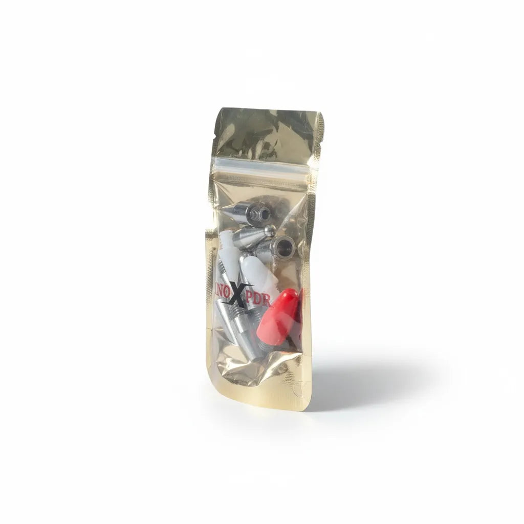 PDR INOX Conjunto de 12 Pontas Intercambiáveis de Aço Inoxidável