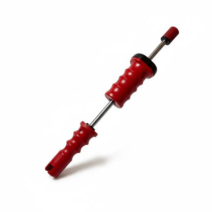 Close-up of the interchangeable paint-safe plastic tip