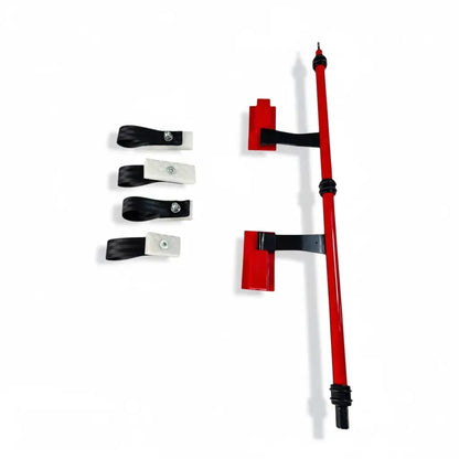High-torque drive interface on the panel stretching system