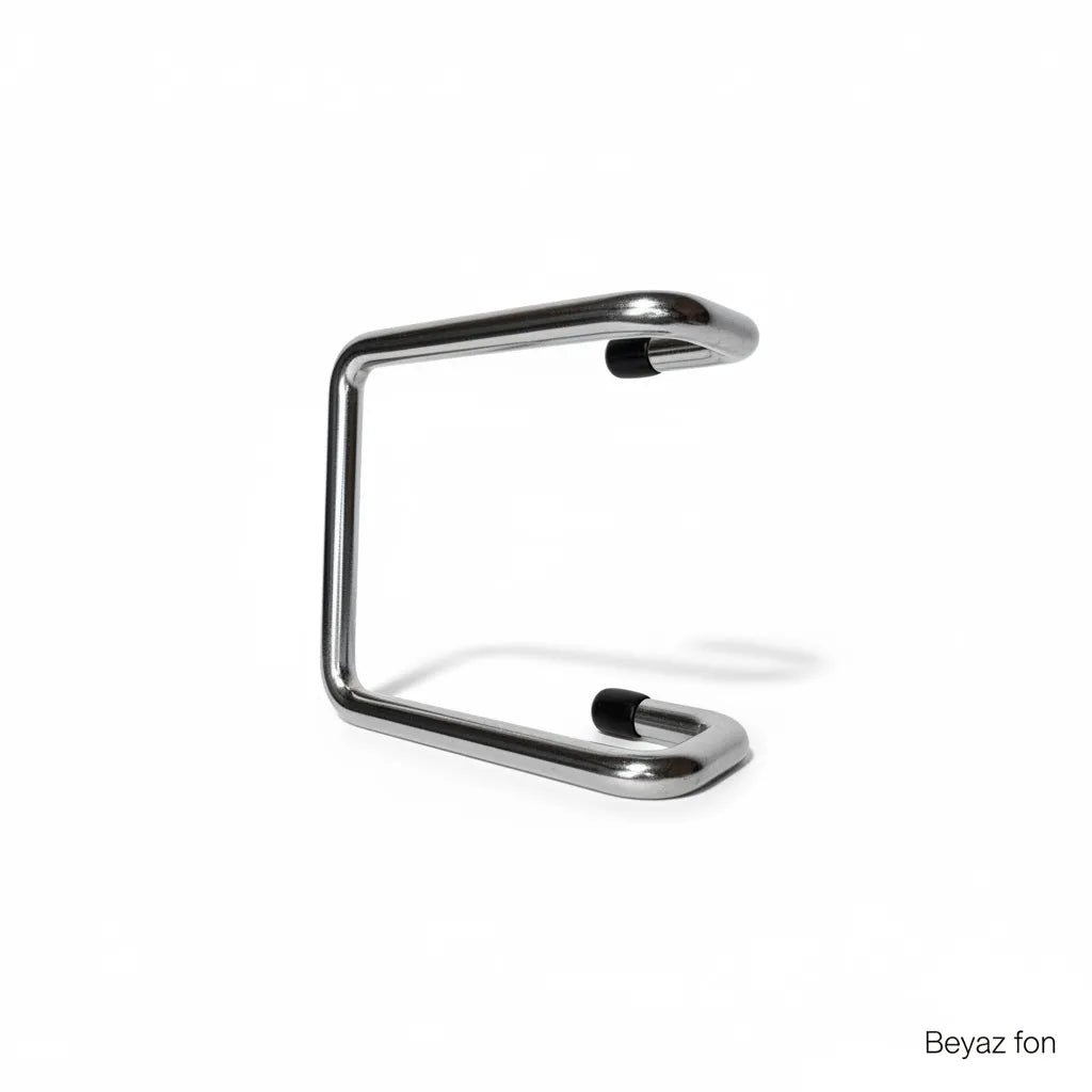 PDR INOX rod hanger securely mounted on a vehicle window edge