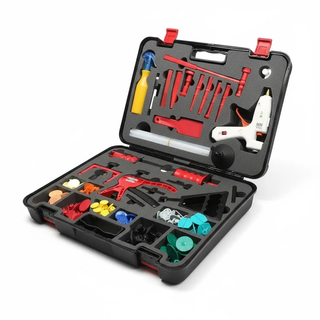 145-piece paintless dent repair tool kit with bag by PDR INOX