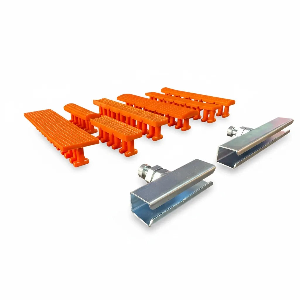 Flexible joint design of the centipede glue tabs