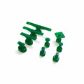 PDR-Klebeadapter-Set Transparent-Grün (9-teilig)