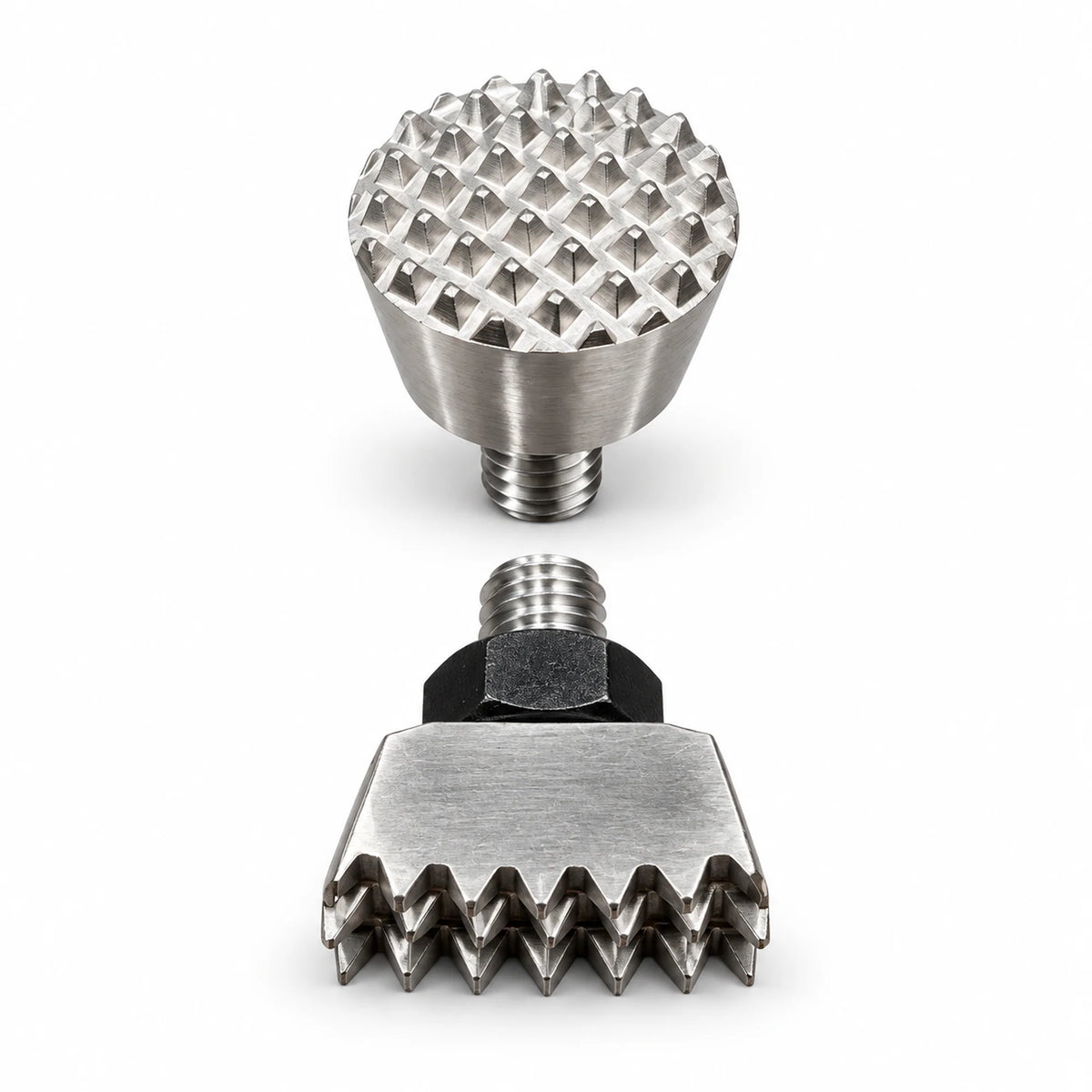 PDR INOX 2-Piece Serrated Stainless Steel PDR Hammer Head Set