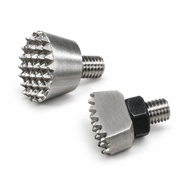PDR INOX 2-Piece Serrated Stainless Steel PDR Hammer Head Set