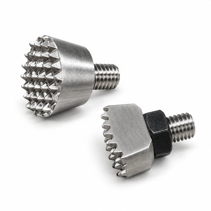 PDR INOX 2-Piece Serrated Stainless Steel PDR Hammer Head Set