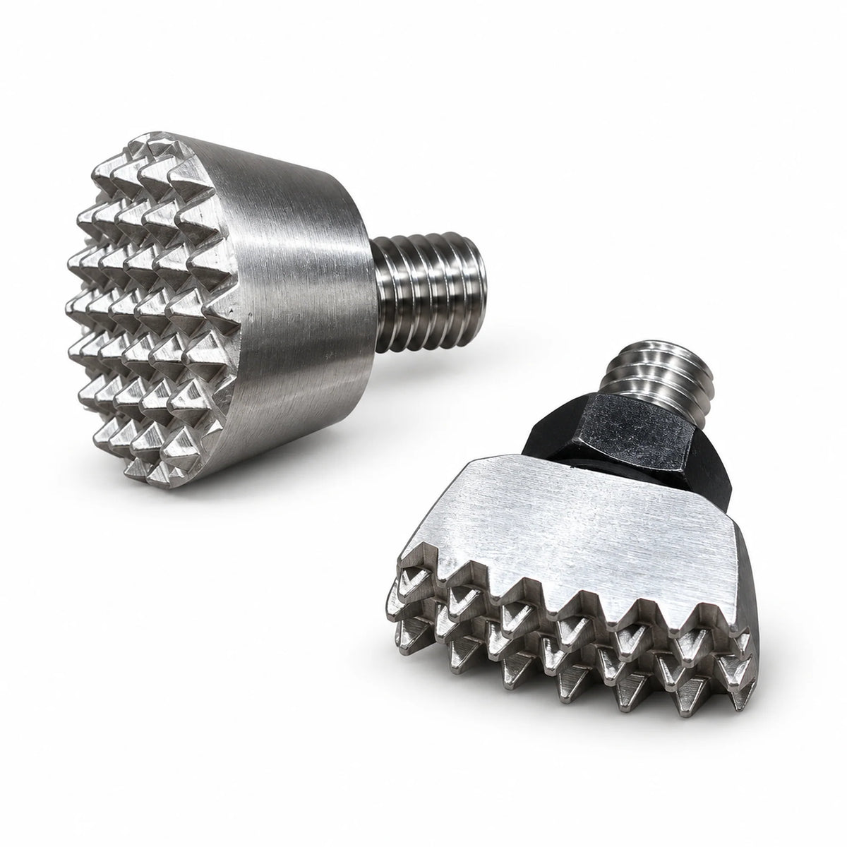 PDR INOX 2-Piece Serrated Stainless Steel PDR Hammer Head Set