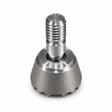 PDR INOX Rotatable Serrated Stainless Steel PDR Tip (M8 Thread)
