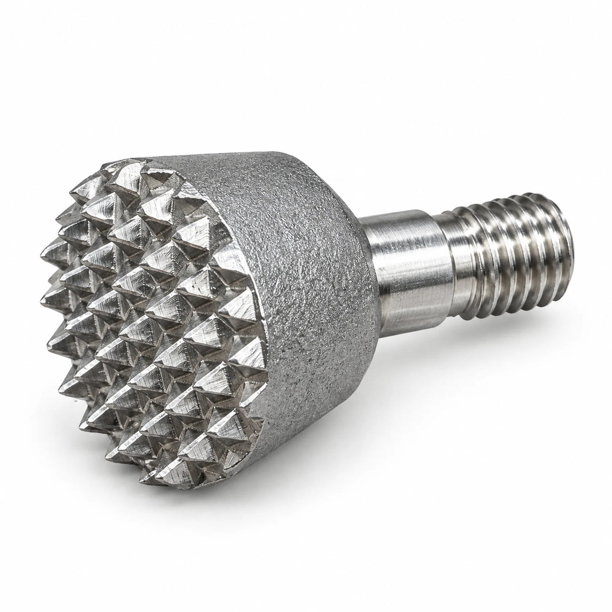 PDR INOX Rotatable Serrated Stainless Steel PDR Tip (M8 Thread)