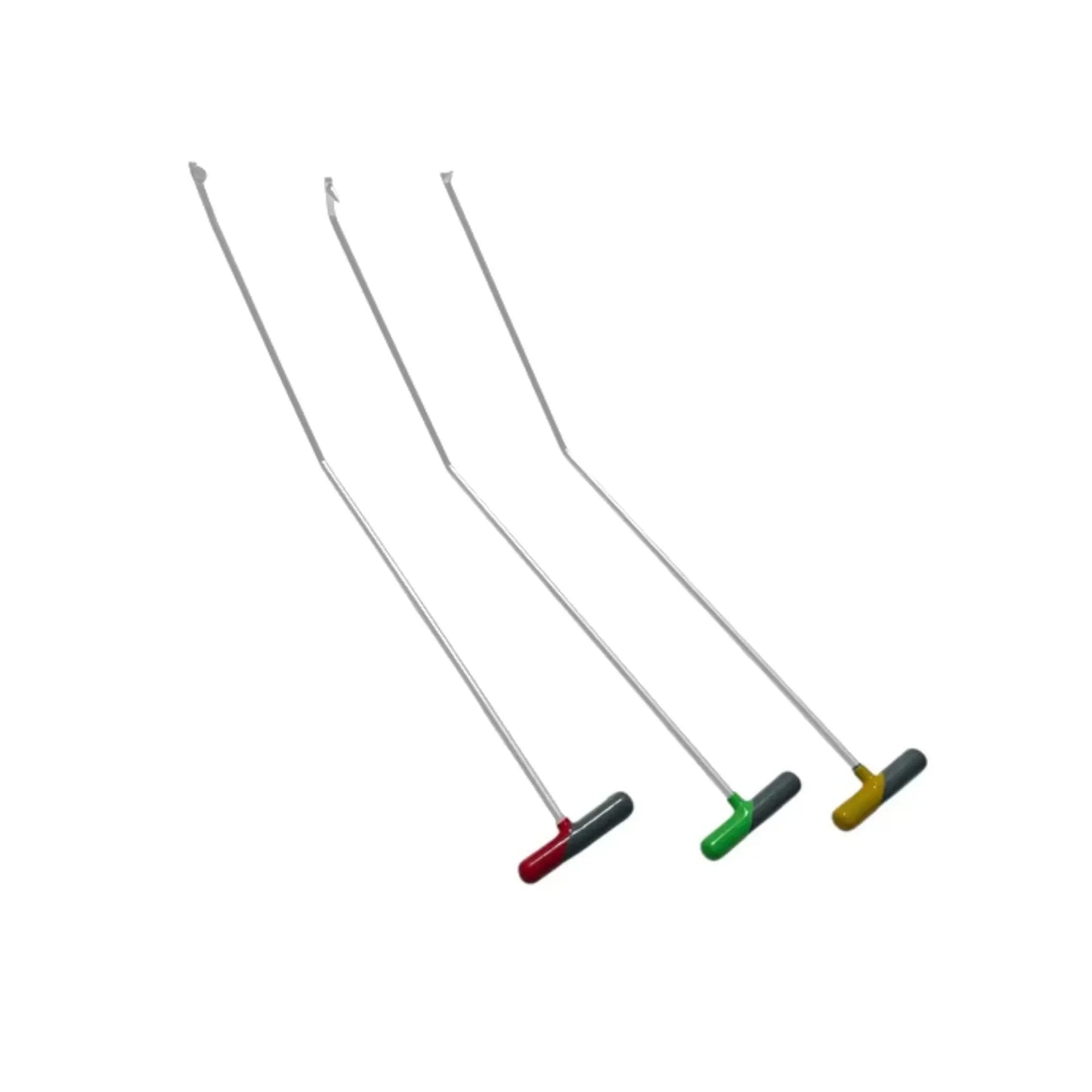 Close-up of the specialized hook curves for fender edge repair