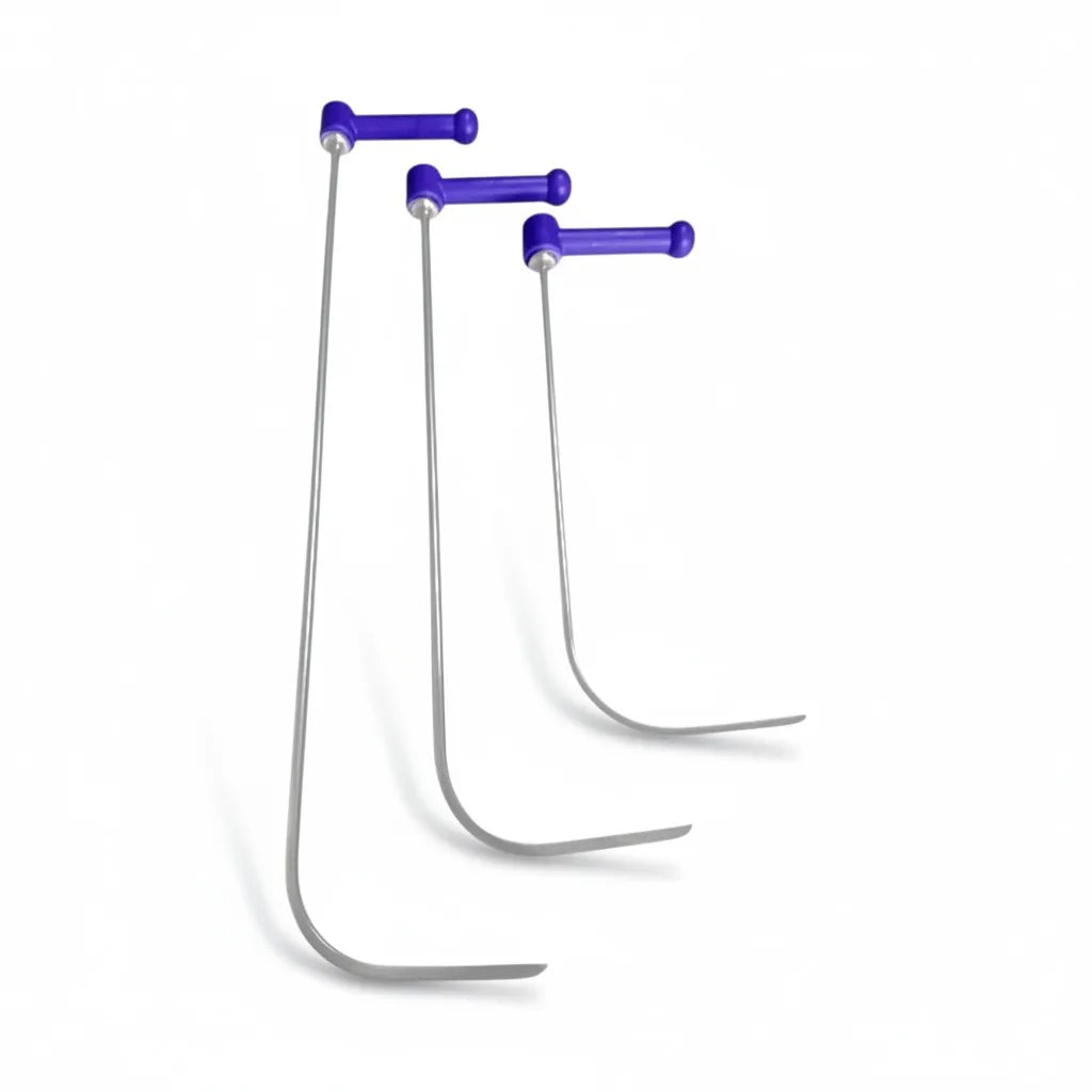 Close-up of the progressive core design for Erfurt Edition rods