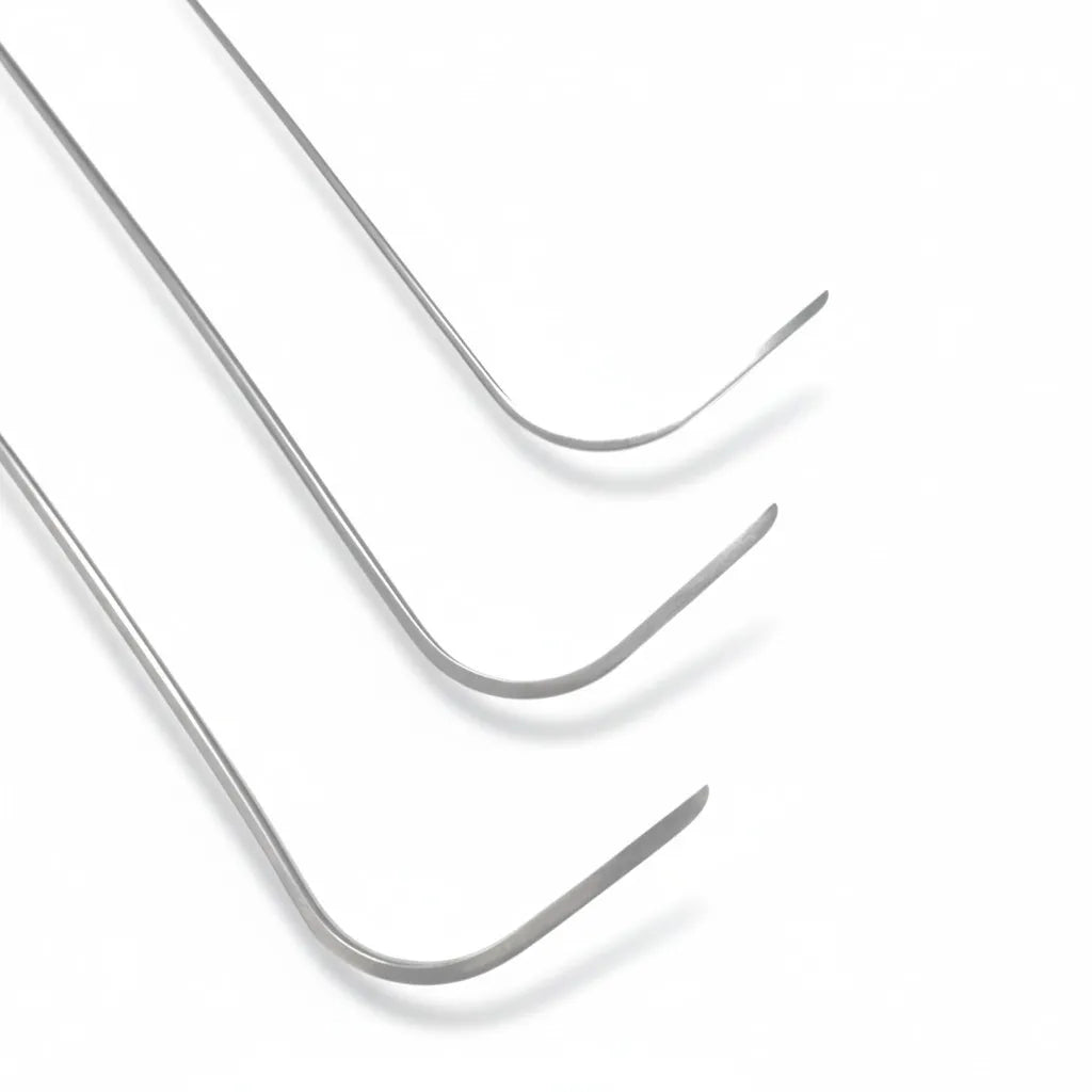 PDR INOX Erfurt set showing various bend angles and handle