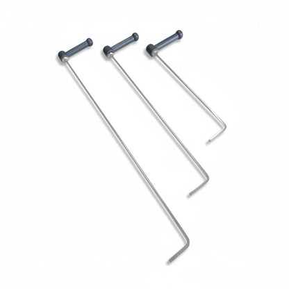 Kaunas Edition 3-piece mid-length ratchet handle set by PDR INOX
