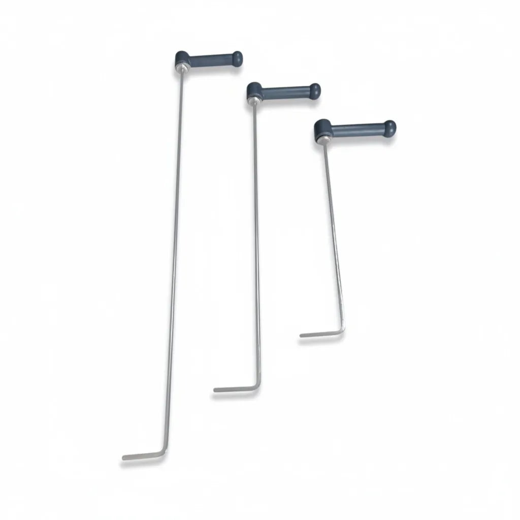 PDR INOX Kaunas Edition tool reaching a vehicle door ding