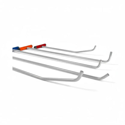 Full 5-piece layout of the Orvanta interchangeable rod set