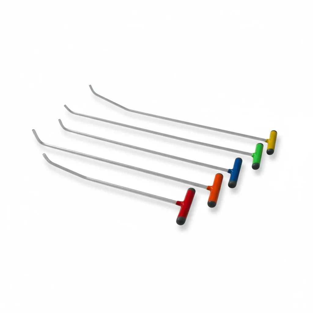 Various rod lengths and curves in the Orvanta PDR collection