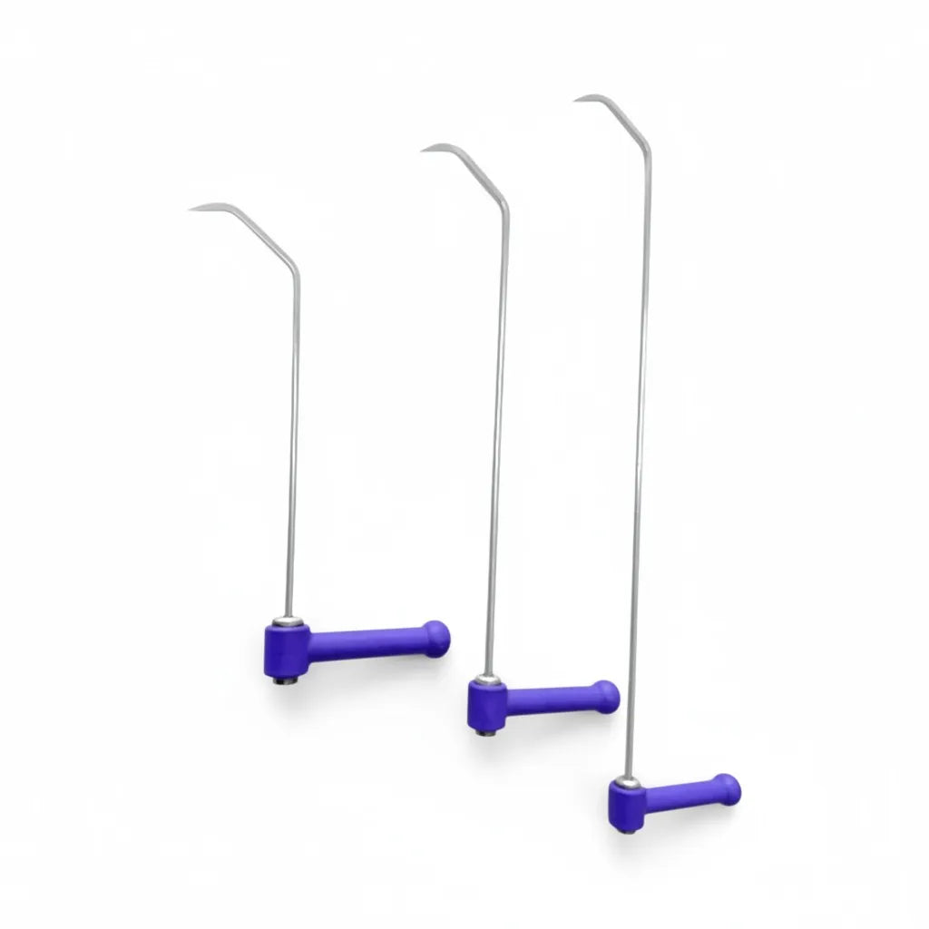 Maribor Edition 3-piece ratchet handle PDR rod set by PDR INOX